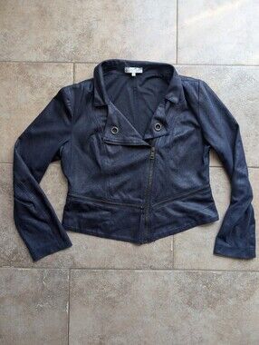 Marie Claire Faux Suede Fashion Jacket